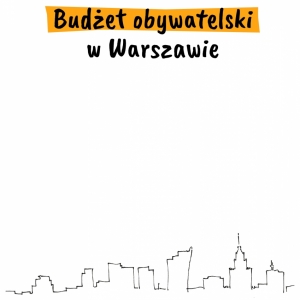 Budzet Obywatelski w Warszawie – Głosowanie plakat